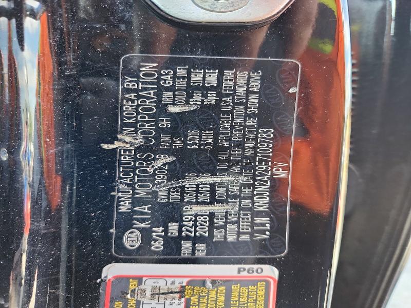 Aukcja sprzedaży 2014 Kia Soul, vin: KNDJN2A29E7109783, numer aukcji: 61647496