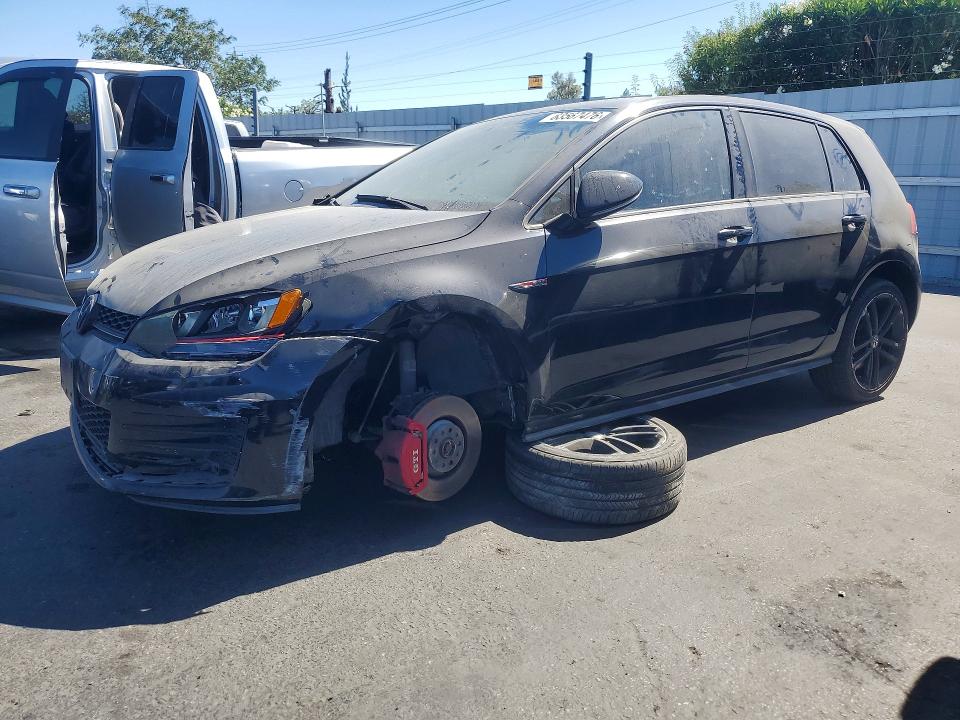 2017 Volkswagen Gti მანქანა იყიდება აუქციონზე, vin: 3VW547AU2HM042311, აუქციონის ნომერი: 63567476