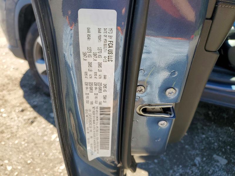 Продаж на аукціоні авто 2019 Jeep Cherokee, vin: 1C4PJMDX9KD451160, номер лоту: 63652646