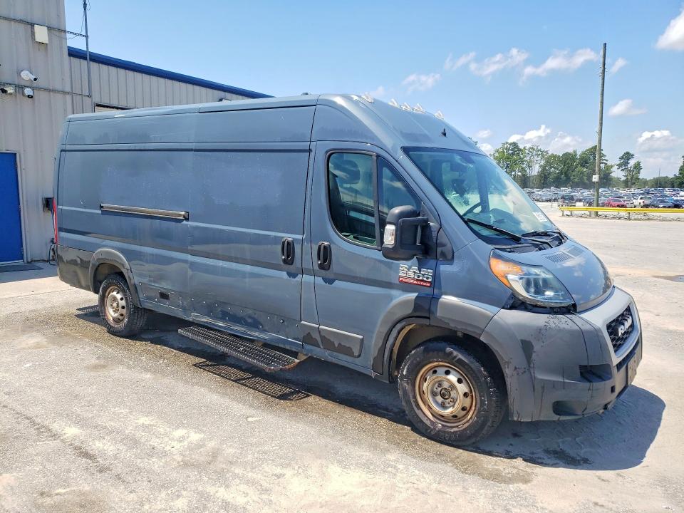 63836386 :رقم المزاد ، 3C6URVJG9LE144780 vin ، 2020 Ram Promaster 3500 مزاد بيع