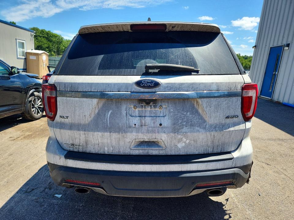 63501776 :رقم المزاد ، 1FM5K8D86JGA17517 vin ، 2018 Ford Explorer مزاد بيع