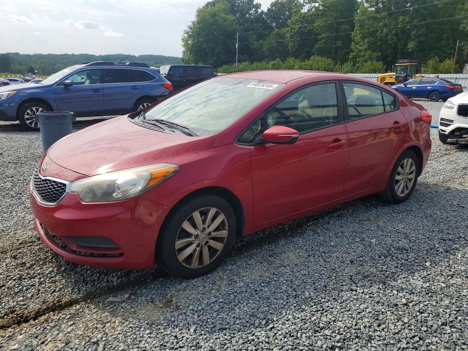 2014 Kia Forte მანქანა იყიდება აუქციონზე, vin: KNAFX4A63E5222815, აუქციონის ნომერი: 64828346