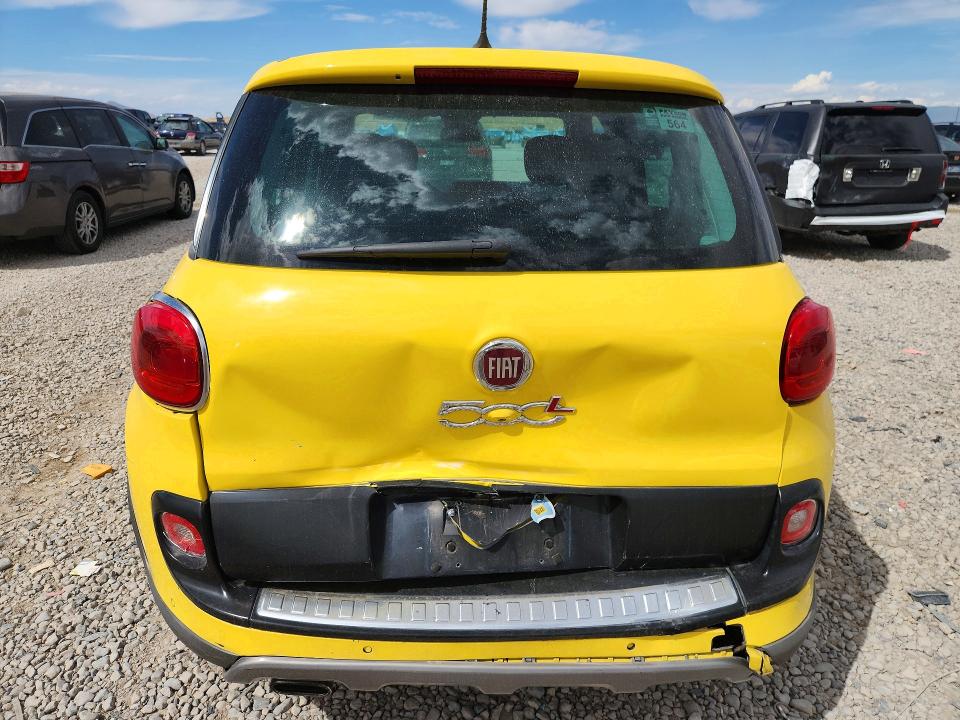 65666886 :رقم المزاد ، ZFBCFADHXEZ021641 vin ، 2014 Fiat 500l مزاد بيع
