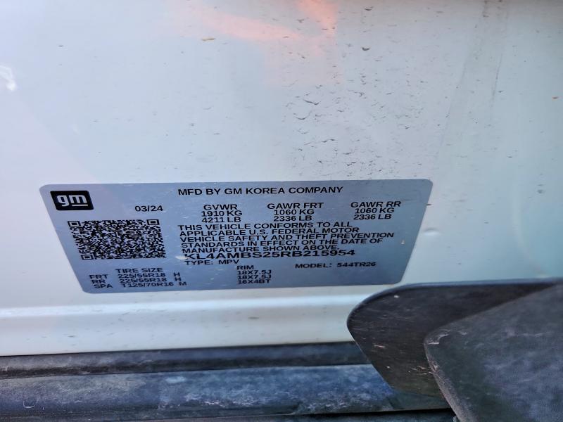Продаж на аукціоні авто 2024 Buick Encore Gx, vin: KL4AMBS25RB215954, номер лоту: 62270496