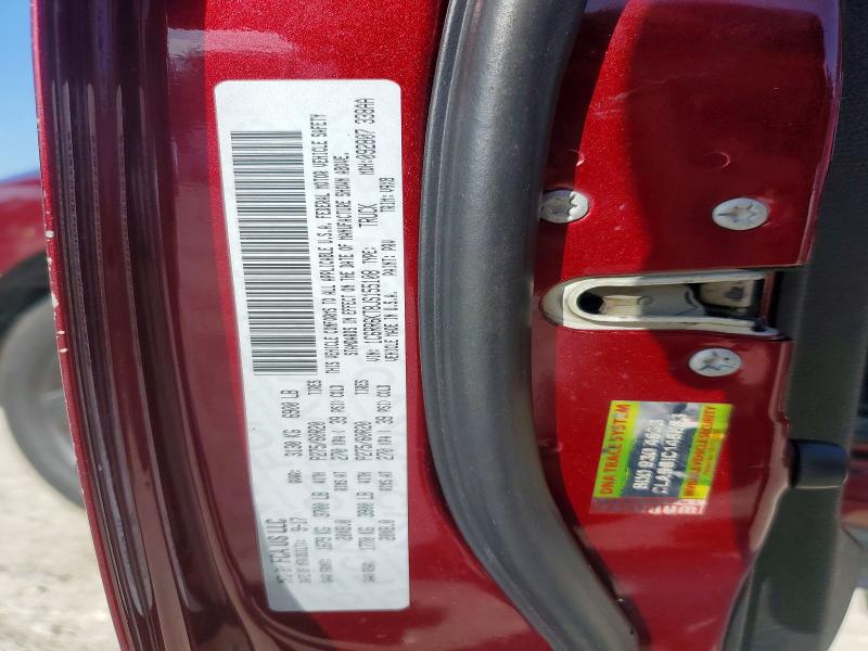63566196 :رقم المزاد ، 1C6RR6KT8JS155108 vin ، 2018 Ram 1500 مزاد بيع