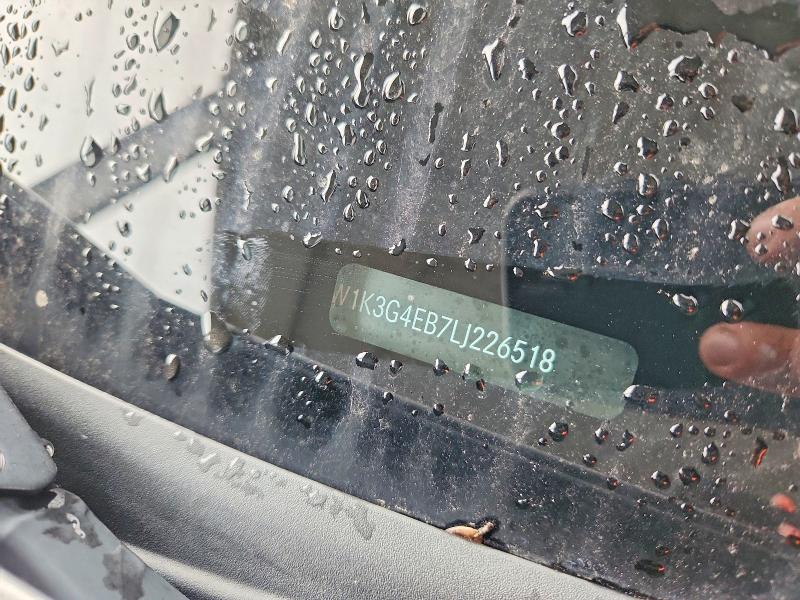 2020 Mercedes-benz A მანქანა იყიდება აუქციონზე, vin: W1K3G4EB7LJ226518, აუქციონის ნომერი: 63479686