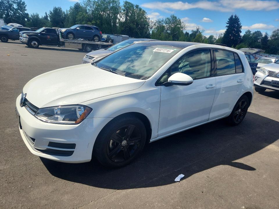 Продажа на аукционе авто 2017 Volkswagen Golf, vin: 3VW217AU7HM046513, номер лота: 66027216