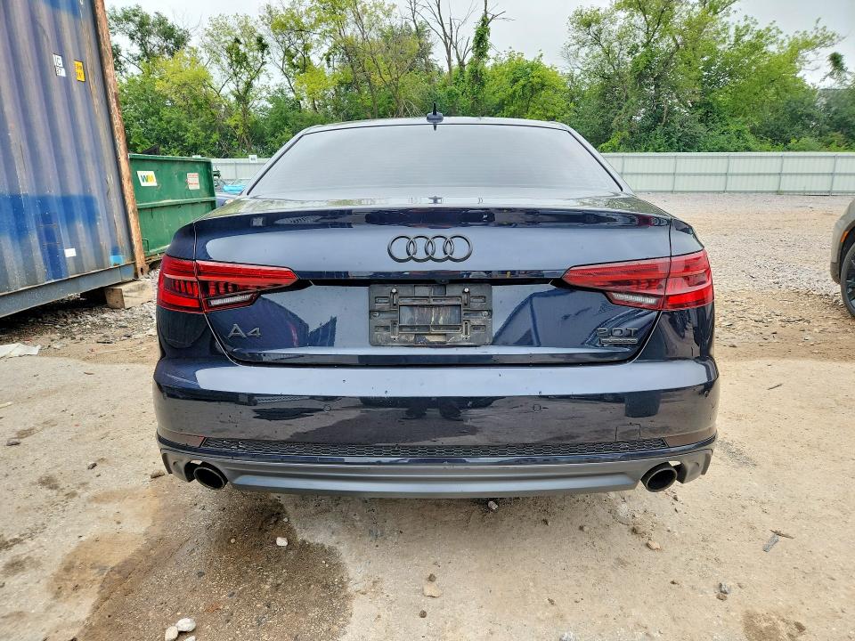 Aukcja sprzedaży 2018 Audi A4, vin: WAUENAF48JA040259, numer aukcji: 64990626