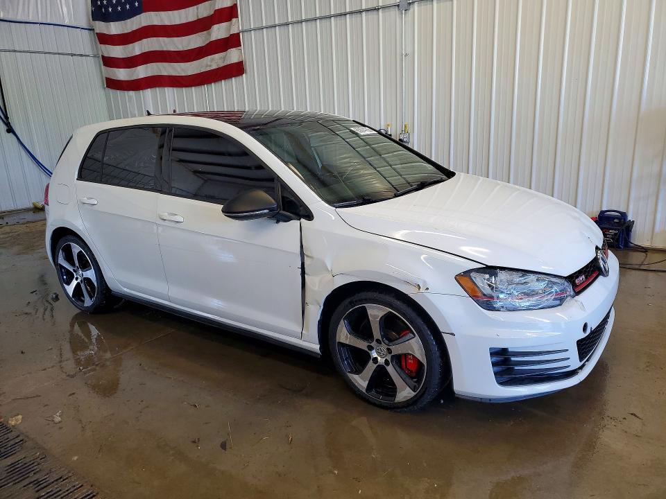 65874186 :رقم المزاد ، 3VW547AU1GM049720 vin ، 2016 Volkswagen Gti مزاد بيع
