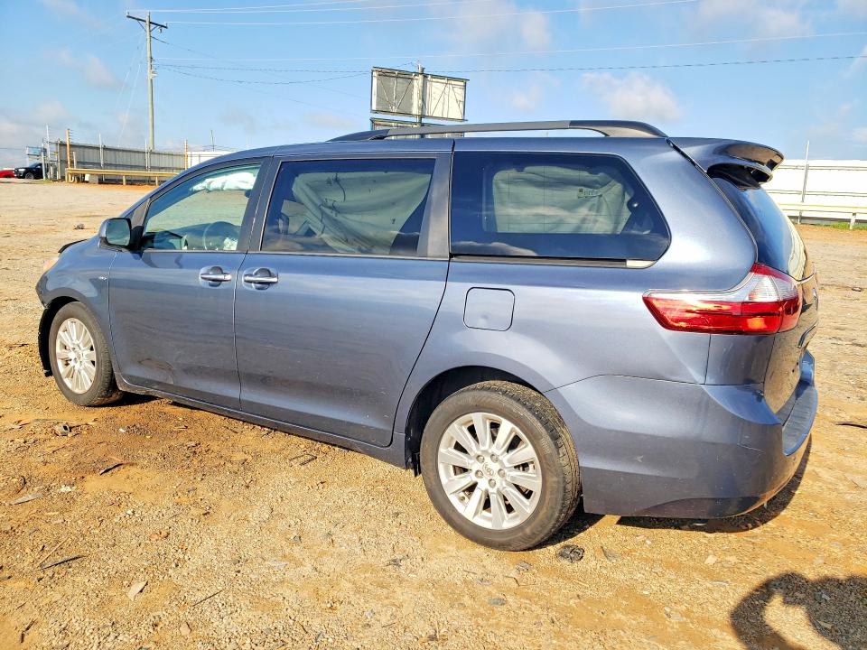 2017 Toyota Sienna მანქანა იყიდება აუქციონზე, vin: 5TDDZ3DC9HS155796, აუქციონის ნომერი: 63894966