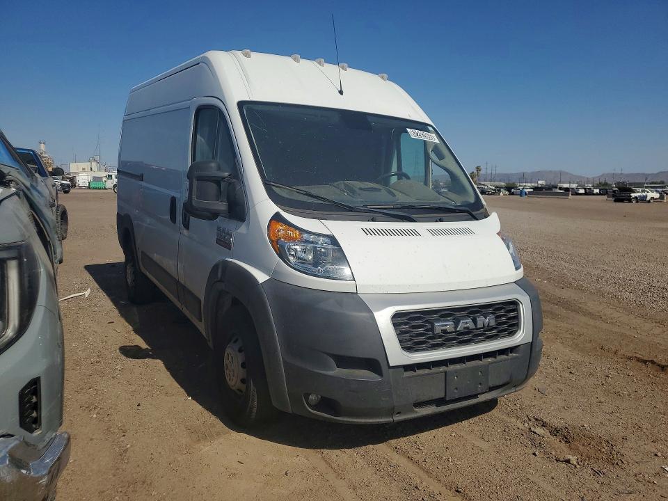 62292866 :رقم المزاد ، 3C6LRVBGXME576290 vin ، 2021 Ram Promaster 1500 مزاد بيع