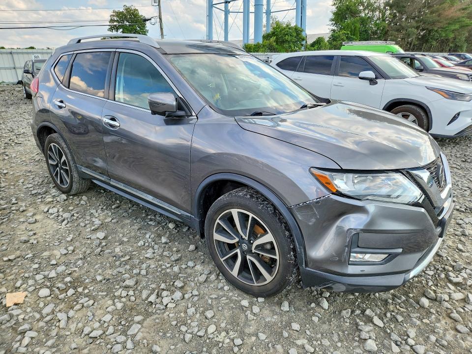 66255586 :رقم المزاد ، 5N1AT2MV1KC772176 vin ، 2019 Nissan Rogue مزاد بيع