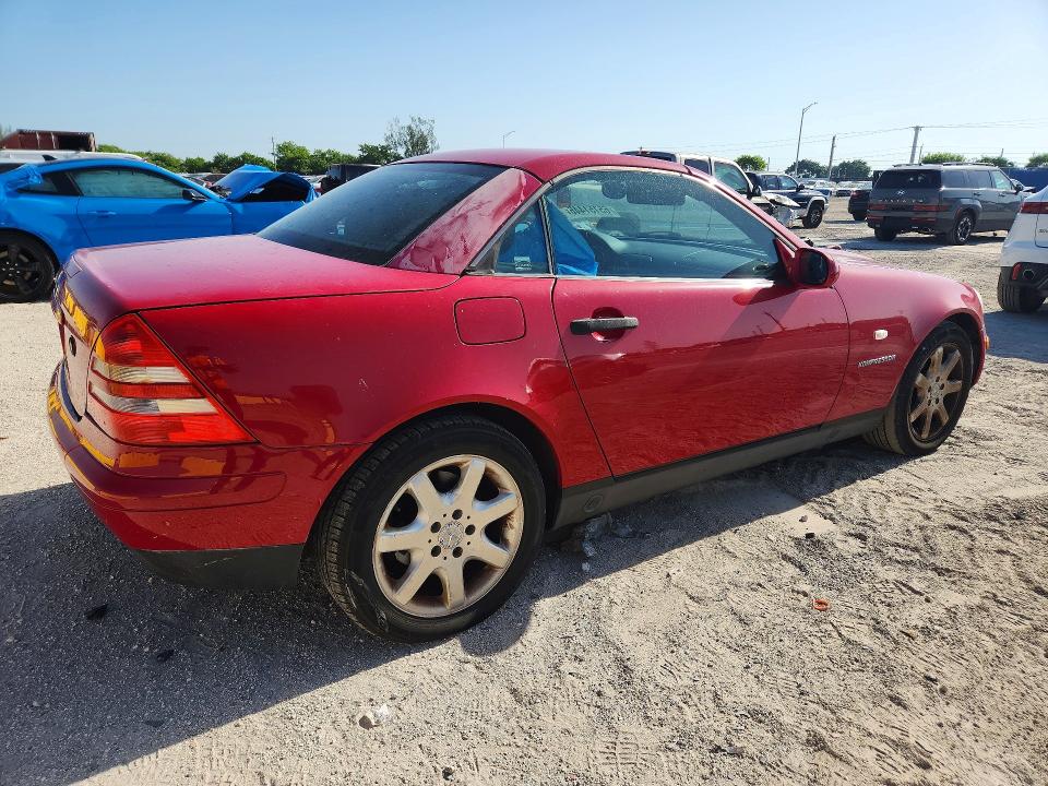 1998 Mercedes-benz Slk მანქანა იყიდება აუქციონზე, vin: WDBKK47F7WF043470, აუქციონის ნომერი: 65151446