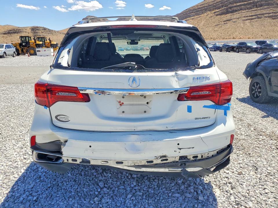 65144096 :رقم المزاد ، 5FRYD4H52HB013374 vin ، 2017 Acura Mdx مزاد بيع