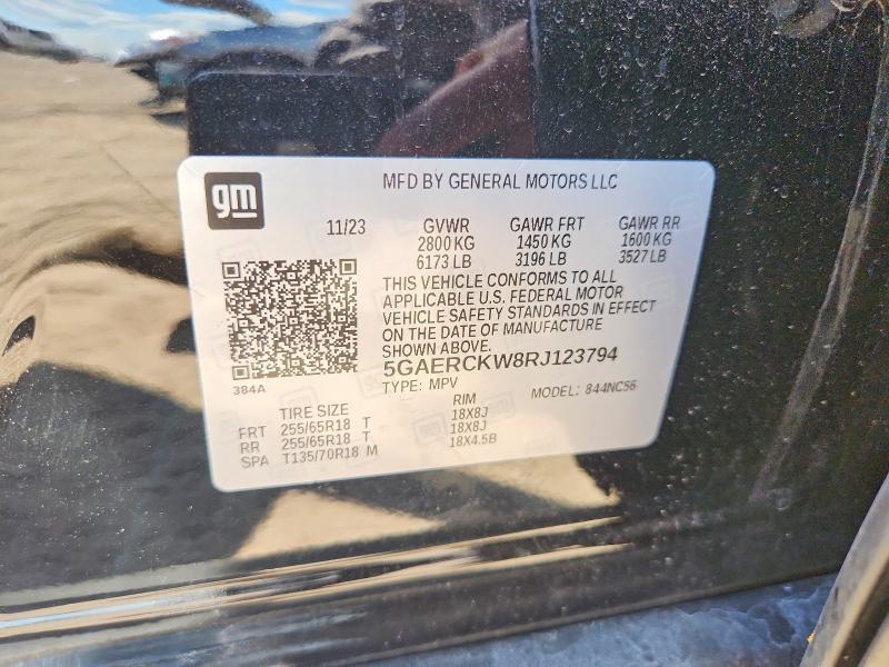 Продаж на аукціоні авто 2024 Buick Enclave, vin: 5GAERCKW8RJ123794, номер лоту: 64656586