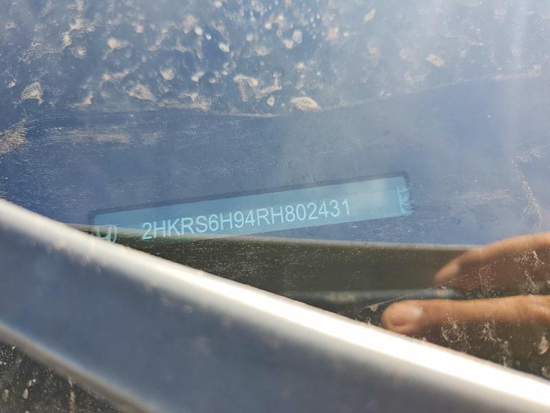 66759616 :رقم المزاد ، 2HKRS6H94RH802431 vin ، 2024 Honda Cr-v مزاد بيع