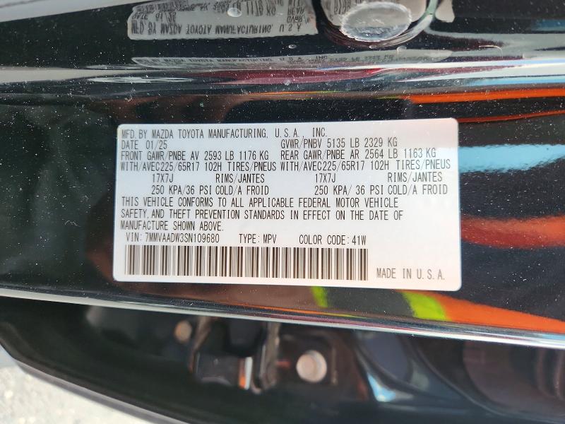 Продаж на аукціоні авто 2025 Mazda Cx-50, vin: 7MMVAADW3SN109680, номер лоту: 63757476