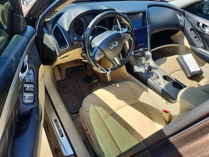 63389686 :رقم المزاد ، JN1BV7AR9EM683979 vin ، 2014 Infiniti Q50 مزاد بيع