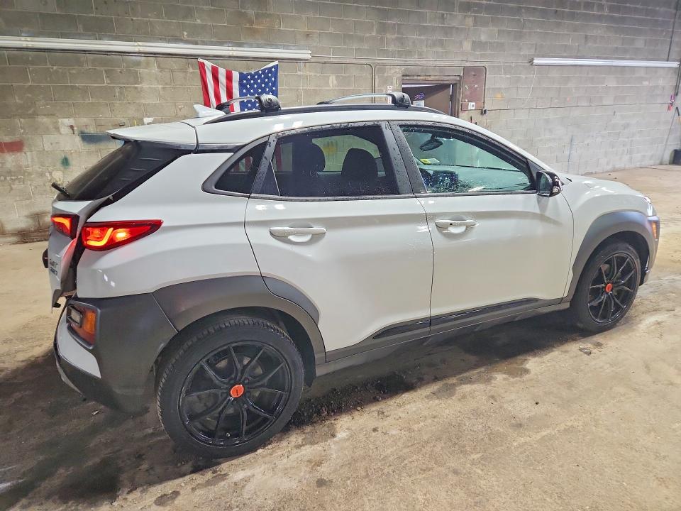 64062166 :رقم المزاد ، KM8K6CA57MU669606 vin ، 2021 Hyundai Kona مزاد بيع
