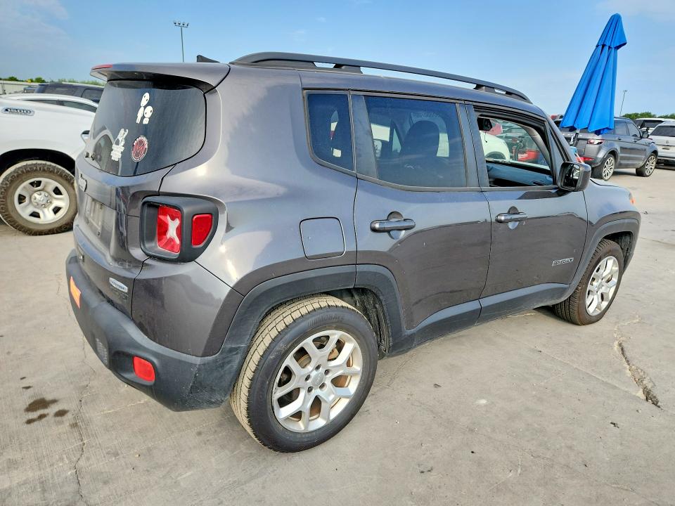 2018 Jeep Renegade მანქანა იყიდება აუქციონზე, vin: ZACCJABB1JPJ58855, აუქციონის ნომერი: 63688706