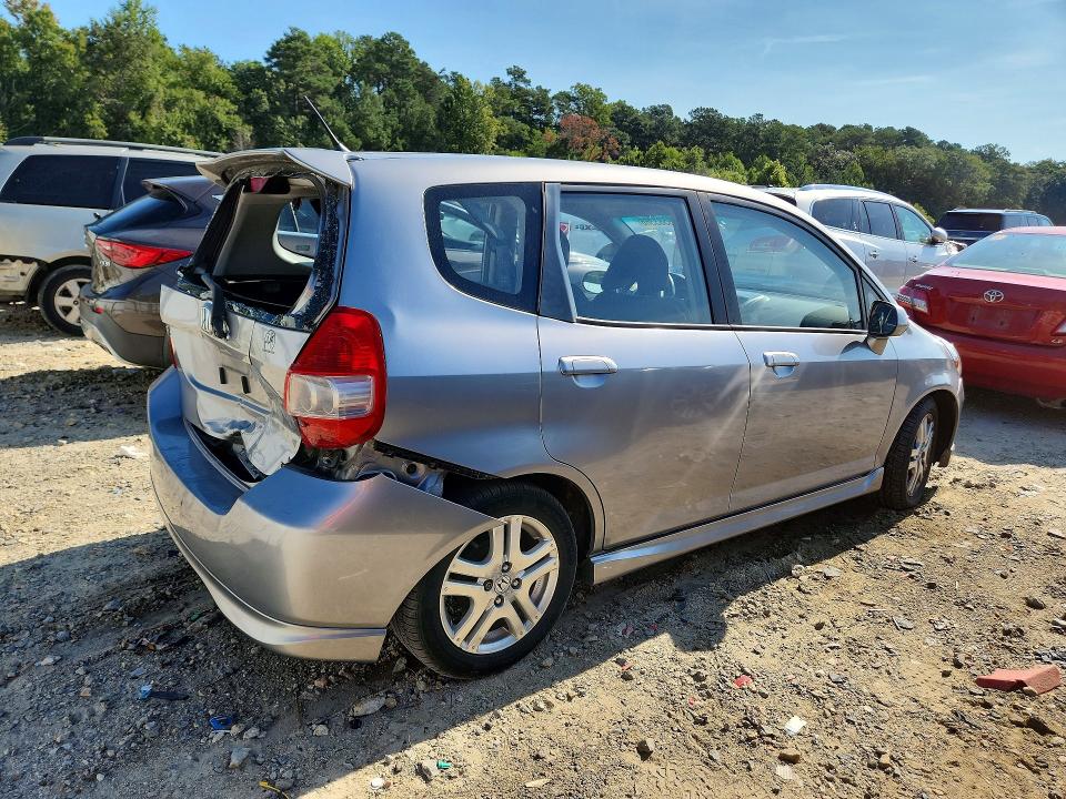 66583366 :رقم المزاد ، JHMGD37687S041617 vin ، 2007 Honda Fit مزاد بيع