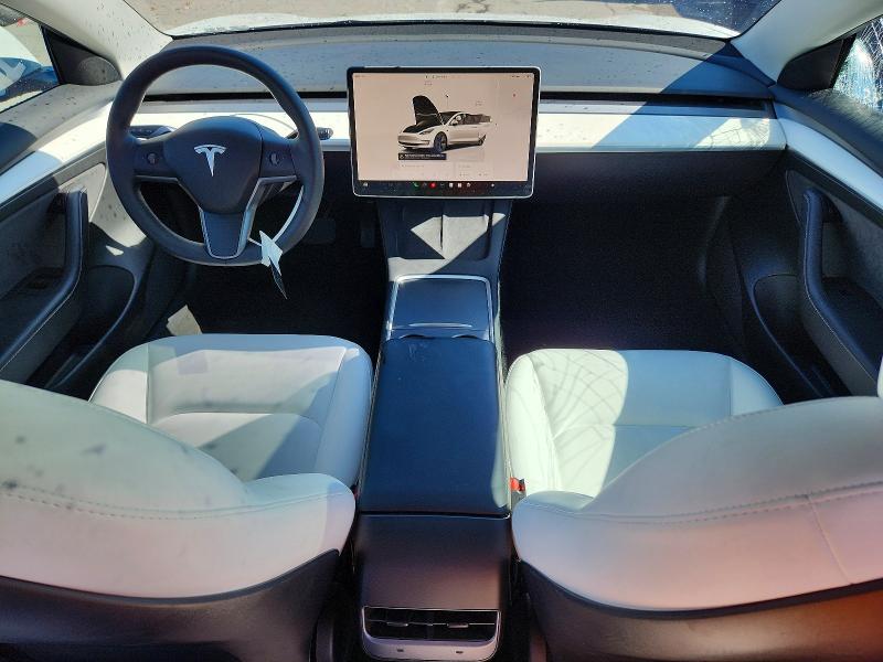 2022 Tesla Model 3 მანქანა იყიდება აუქციონზე, vin: 5YJ3E1EBXNF344264, აუქციონის ნომერი: 65668636