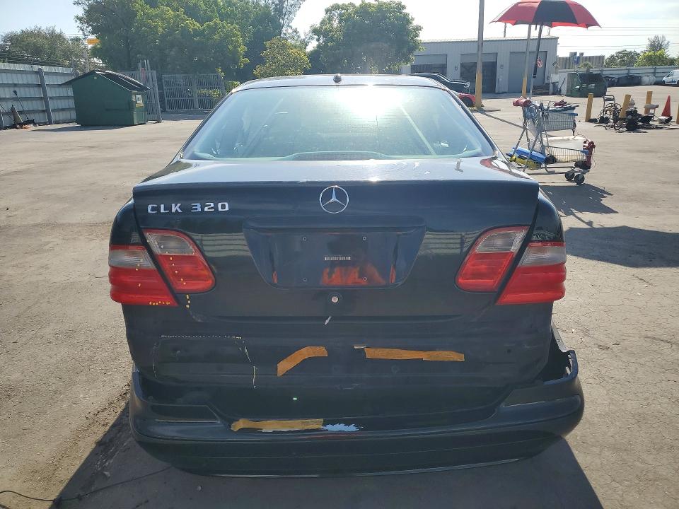 2001 Mercedes-benz Clk მანქანა იყიდება აუქციონზე, vin: WDBLJ65G01F174456, აუქციონის ნომერი: 63894276