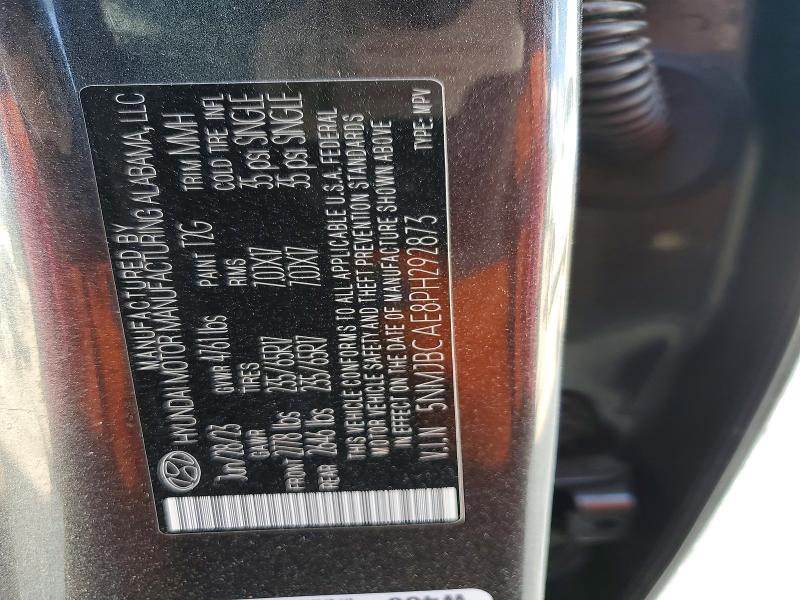 Продажа на аукционе авто 2023 Hyundai Tucson, vin: 5NMJBCAE8PH292873, номер лота: 66638226