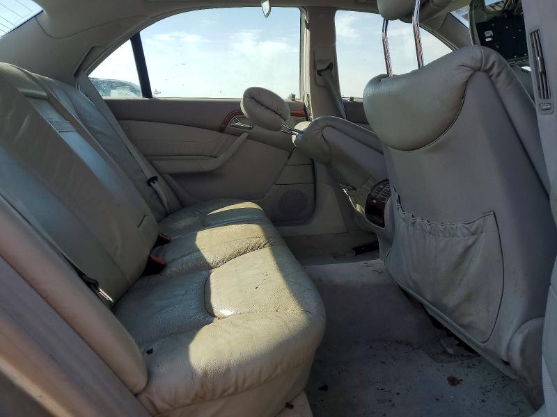 Aukcja sprzedaży 2000 Mercedes-benz S, vin: WDBNG70J3YA045599, numer aukcji: 66471436