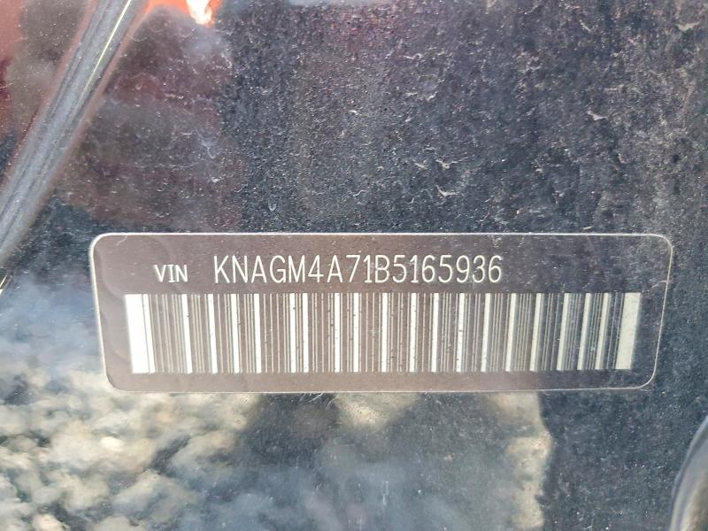66917296 :رقم المزاد ، KNAGM4A71B5165936 vin ، 2011 Kia Optima مزاد بيع