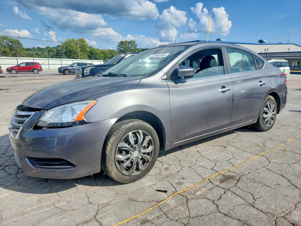 2015 Nissan Sentra მანქანა იყიდება აუქციონზე, vin: 3N1AB7AP4FL650385, აუქციონის ნომერი: 67295366