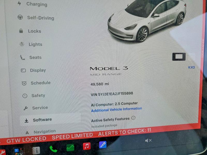 Продаж на аукціоні авто 2018 Tesla Model 3, vin: 5YJ3E1EA2JF155898, номер лоту: 64485166