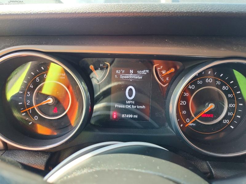 Aukcja sprzedaży 2018 Jeep Wrangler Unlimited, vin: 1C4HJXDG3JW152997, numer aukcji: 65105846
