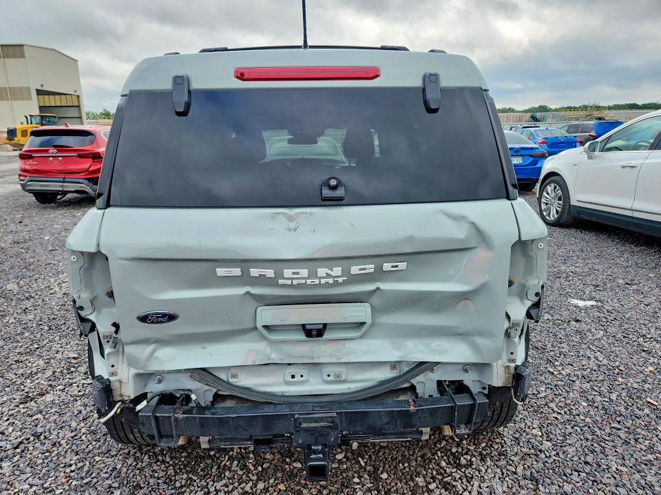 2021 Ford Bronco Sport მანქანა იყიდება აუქციონზე, vin: 3FMCR9B68MRB34801, აუქციონის ნომერი: 63872506