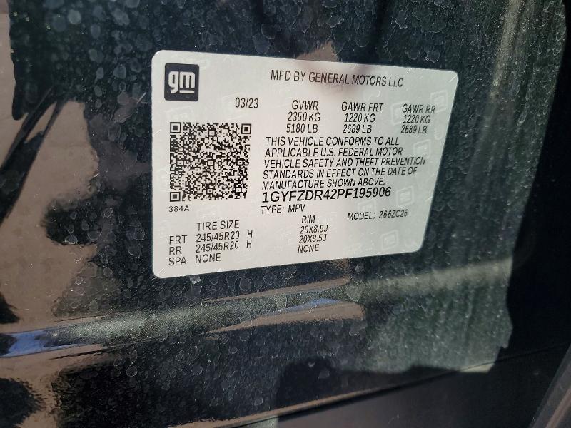 Продаж на аукціоні авто 2023 Cadillac Xt4, vin: 1GYFZDR42PF195906, номер лоту: 63471006