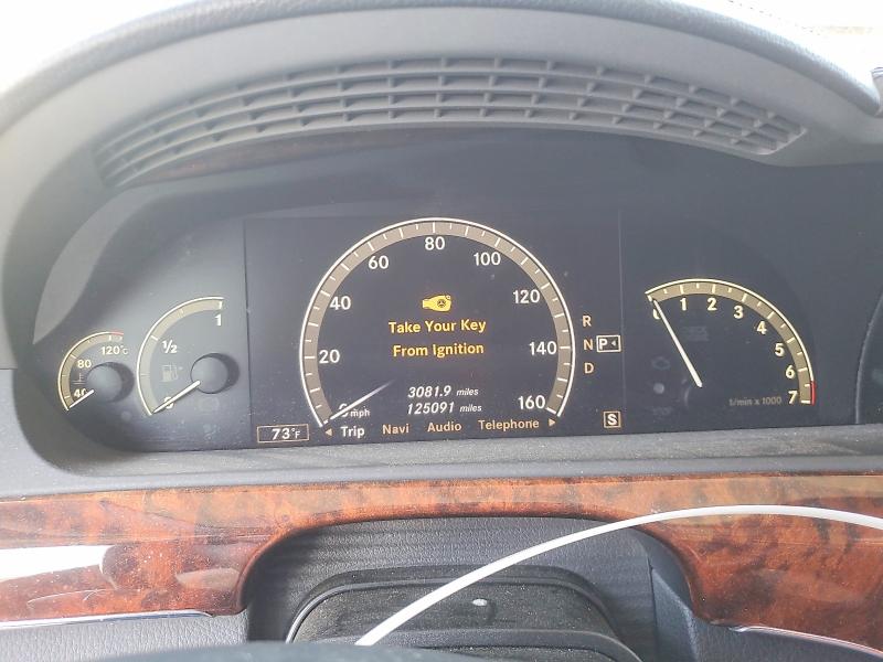 2008 Mercedes-benz S მანქანა იყიდება აუქციონზე, vin: WDDNG71X38A170550, აუქციონის ნომერი: 64473026