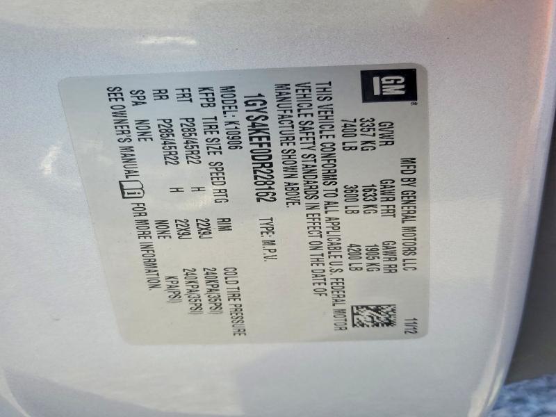 Продажа на аукционе авто 2023 Cadillac Escalade, vin: 1GYS4KEF0DR228162, номер лота: 66090656