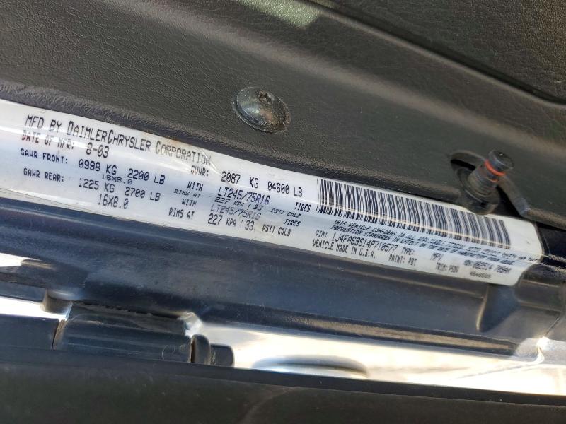 Продаж на аукціоні авто 2004 Jeep Wrangler / Tj, vin: 1J4FA69S14P710577, номер лоту: 64487716