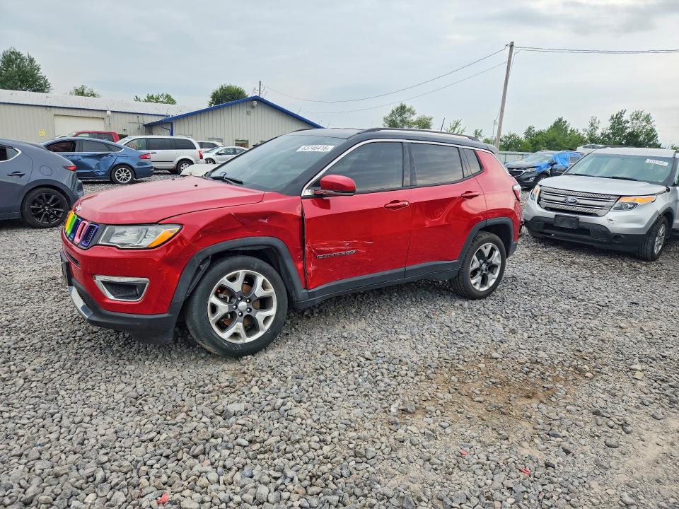 2018 Jeep Compass მანქანა იყიდება აუქციონზე, vin: 3C4NJDCB7JT437229, აუქციონის ნომერი: 63746416