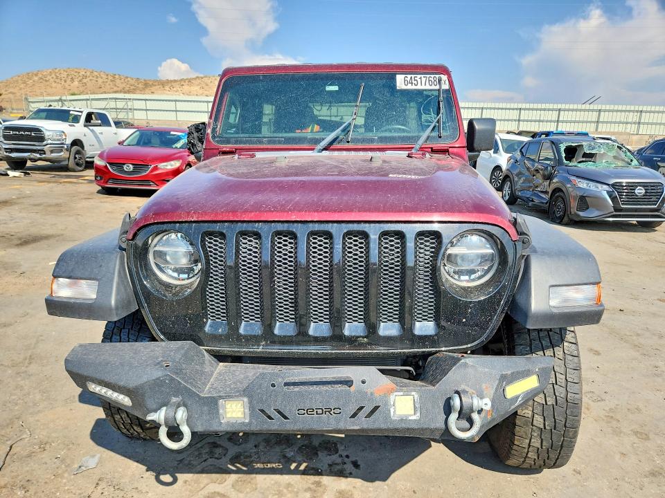 2021 Jeep Wrangler Unlimited მანქანა იყიდება აუქციონზე, vin: 1C4HJXDN8MW557398, აუქციონის ნომერი: 64517686