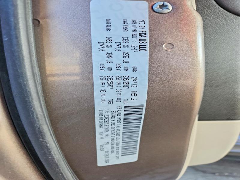 Продаж на аукціоні авто 2018 Chrysler Pacifica, vin: 2C4RC1BG5JR154094, номер лоту: 65512946