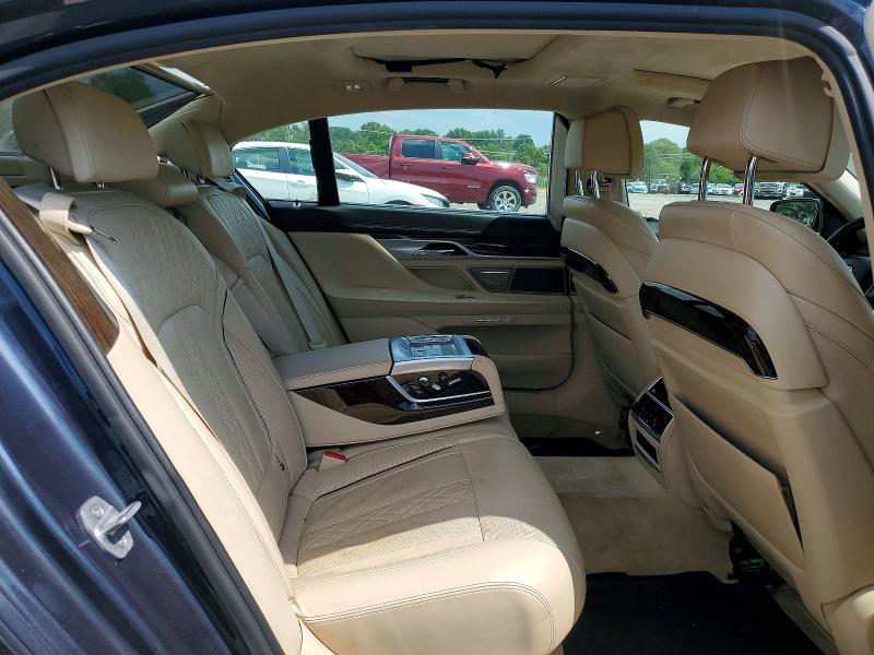 2016 Bmw 750 მანქანა იყიდება აუქციონზე, vin: WBA7F2C57GG419641, აუქციონის ნომერი: 63168126