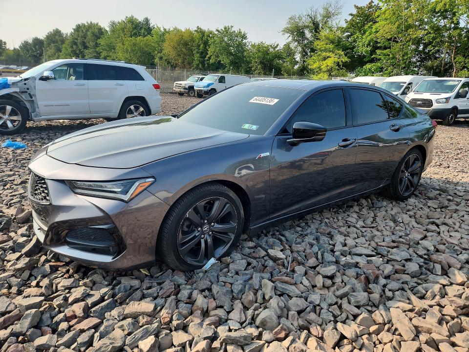 2022 Acura Tlx მანქანა იყიდება აუქციონზე, vin: 19UUB5F58NA005588, აუქციონის ნომერი: 64405136