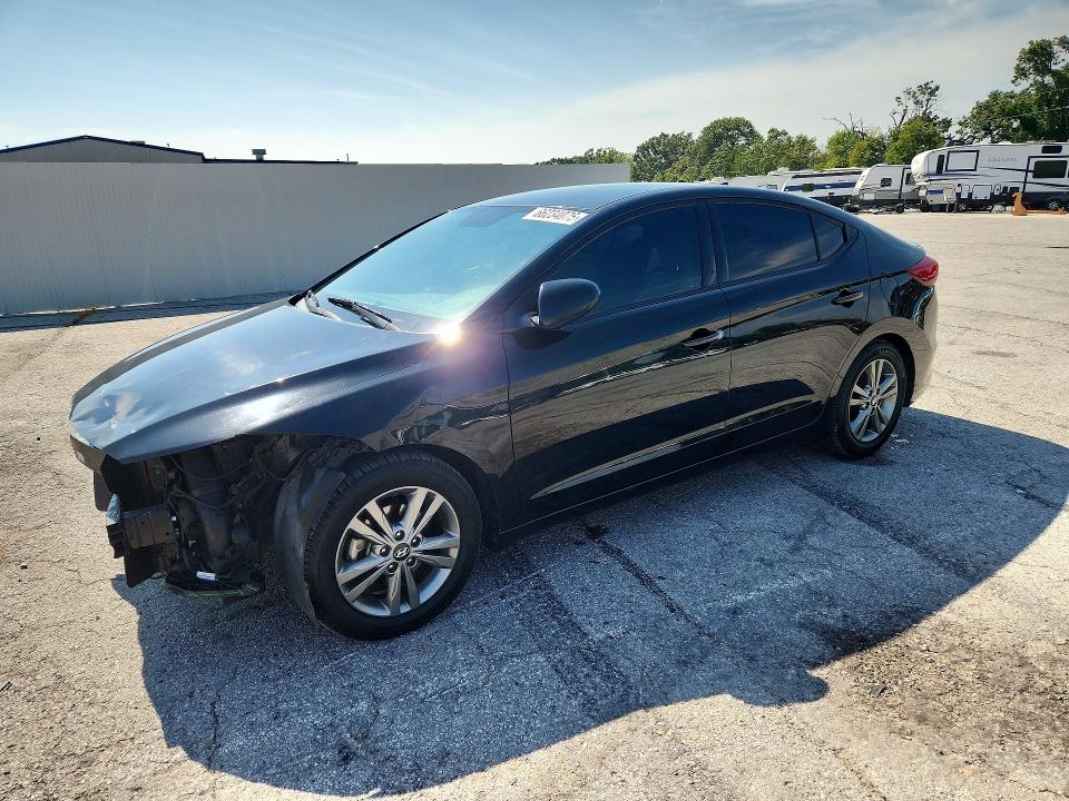 66234076 :رقم المزاد ، 5NPD84LF4HH110016 vin ، 2017 Hyundai Elantra مزاد بيع