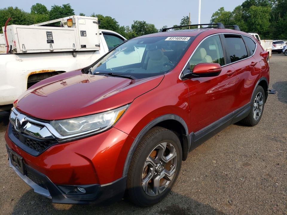 63740546 :رقم المزاد ، 5J6RW2H87HL031150 vin ، 2017 Honda Cr-v مزاد بيع