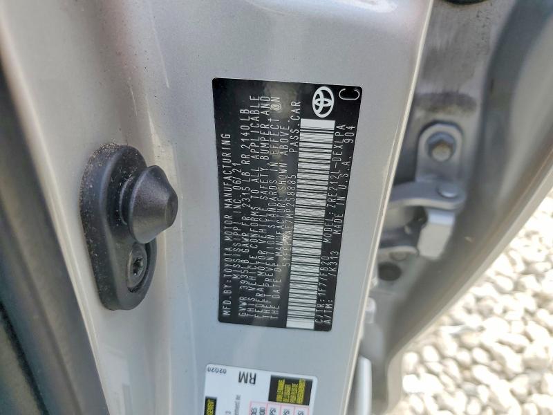 Продаж на аукціоні авто 2021 Toyota Corolla, vin: 5YFEPMAE7MP258885, номер лоту: 65805746