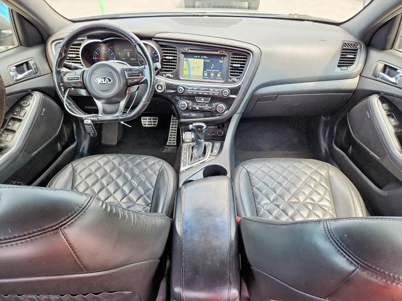 63857776 :رقم المزاد ، 5XXGR4A66FG410100 vin ، 2015 Kia Optima مزاد بيع