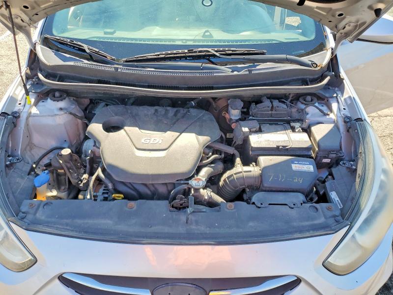63857926 :رقم المزاد ، KMHCT4AE8HU172816 vin ، 2017 Hyundai Accent مزاد بيع