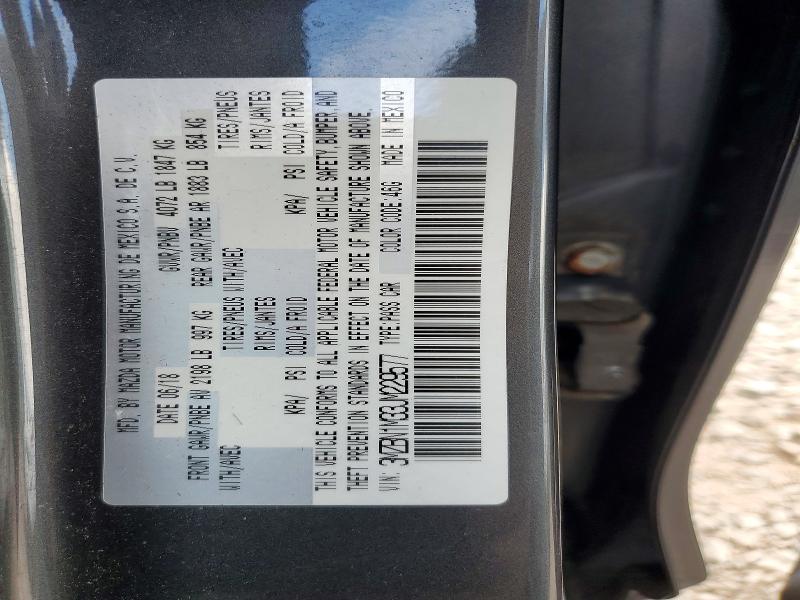 65105076 :رقم المزاد ، 3MZBN1M33JM229577 vin ، 2018 Mazda 3 مزاد بيع