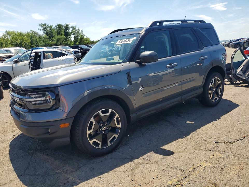 Auction sale of the 2022 Ford Bronco Sport, vin: 3FMCR9C69NRE27834, lot number: 63646436